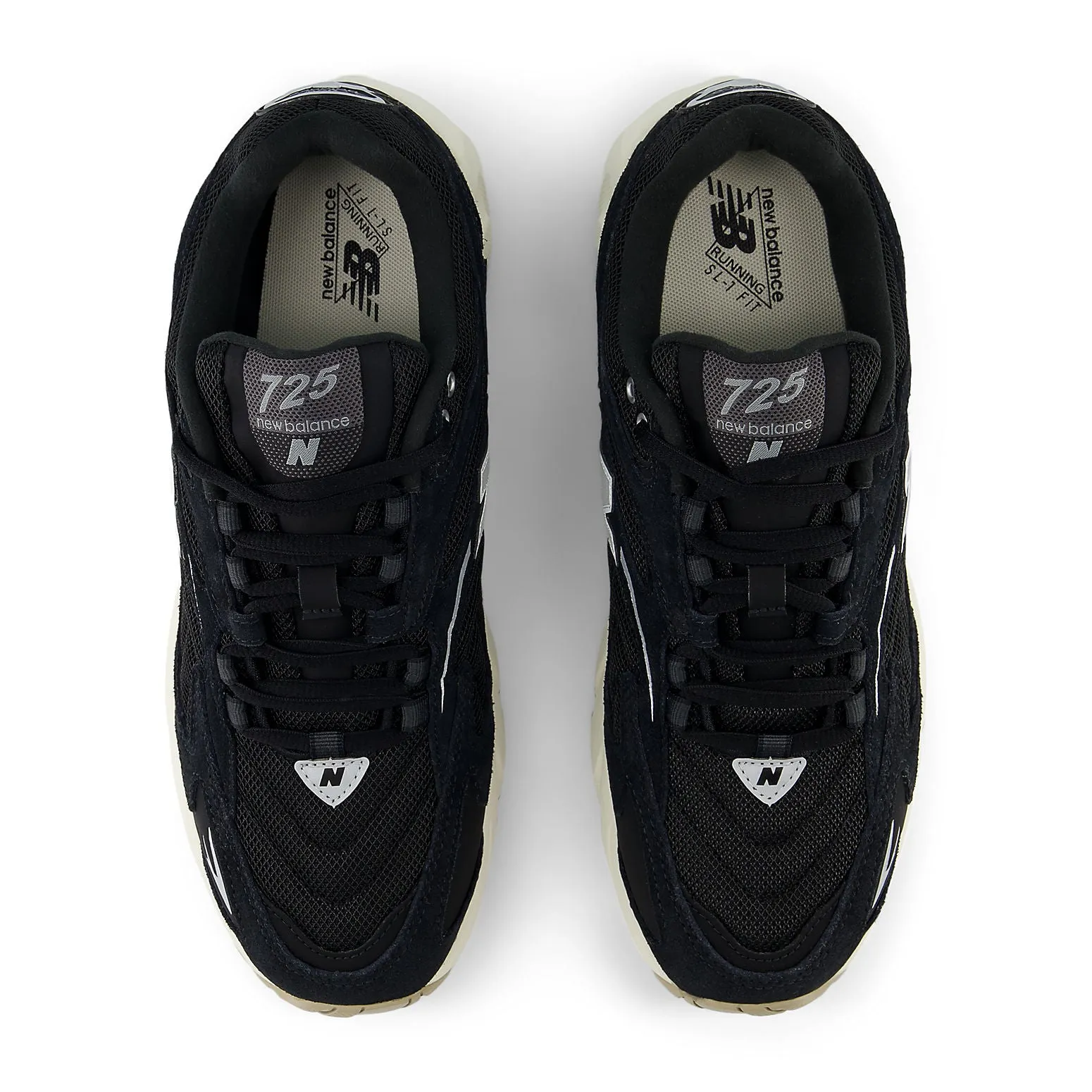 New Balance 725 'Black Metallic Silver' ML725BB sold by KicksCrew product image thumbnail 3