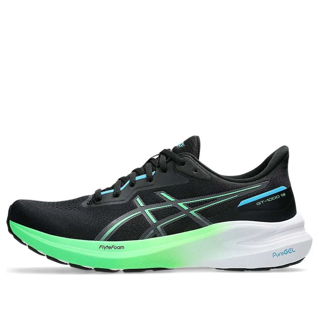 ASICS GT-1000 13 'Black Digital Aqua' 1011B858-001 sold by KicksCrew