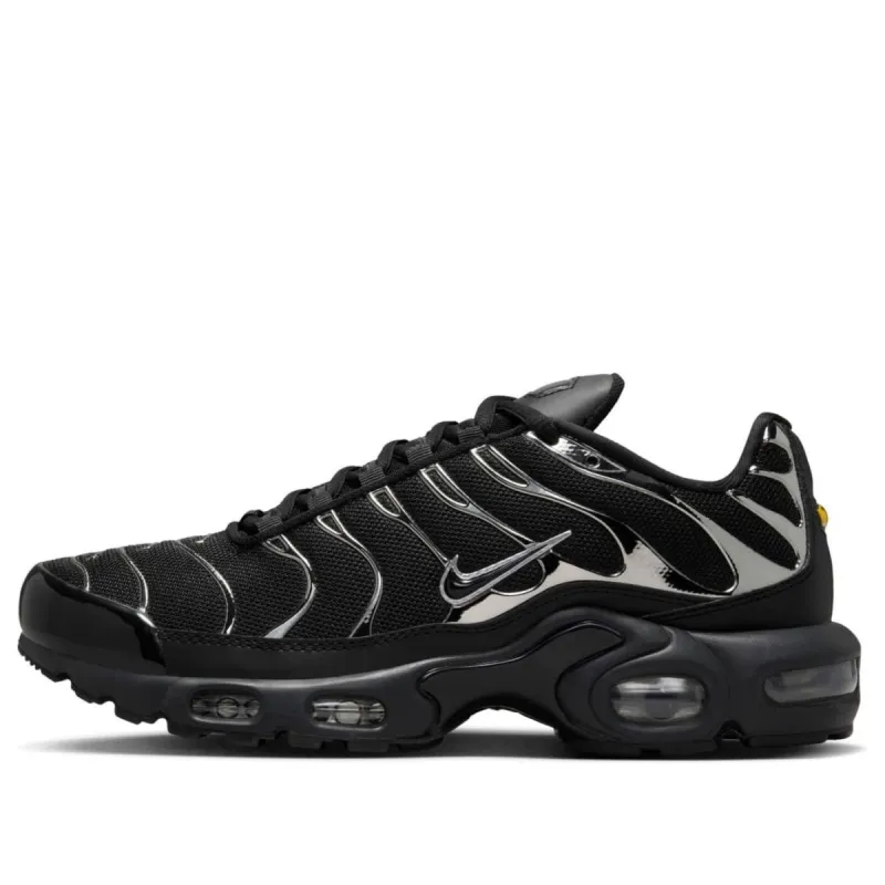 (WMNS) Nike Air Max Plus 'Black Metallic Silver' HJ9743-001 sold by KicksCrew