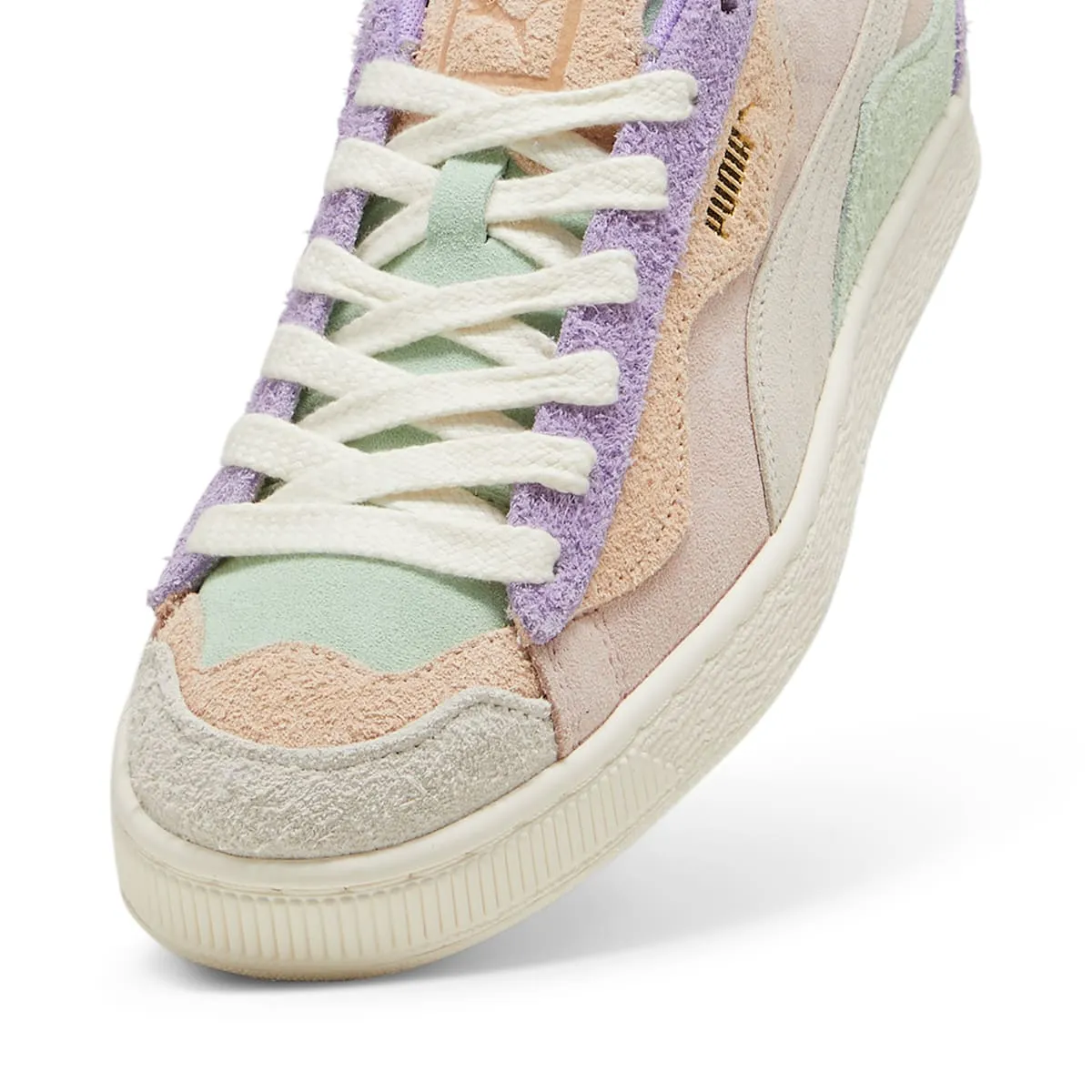 PUMA Suede 'Trippy Fresh Mint Frosted Ivory' 398656-01 sold by KicksCrew product image thumbnail 5