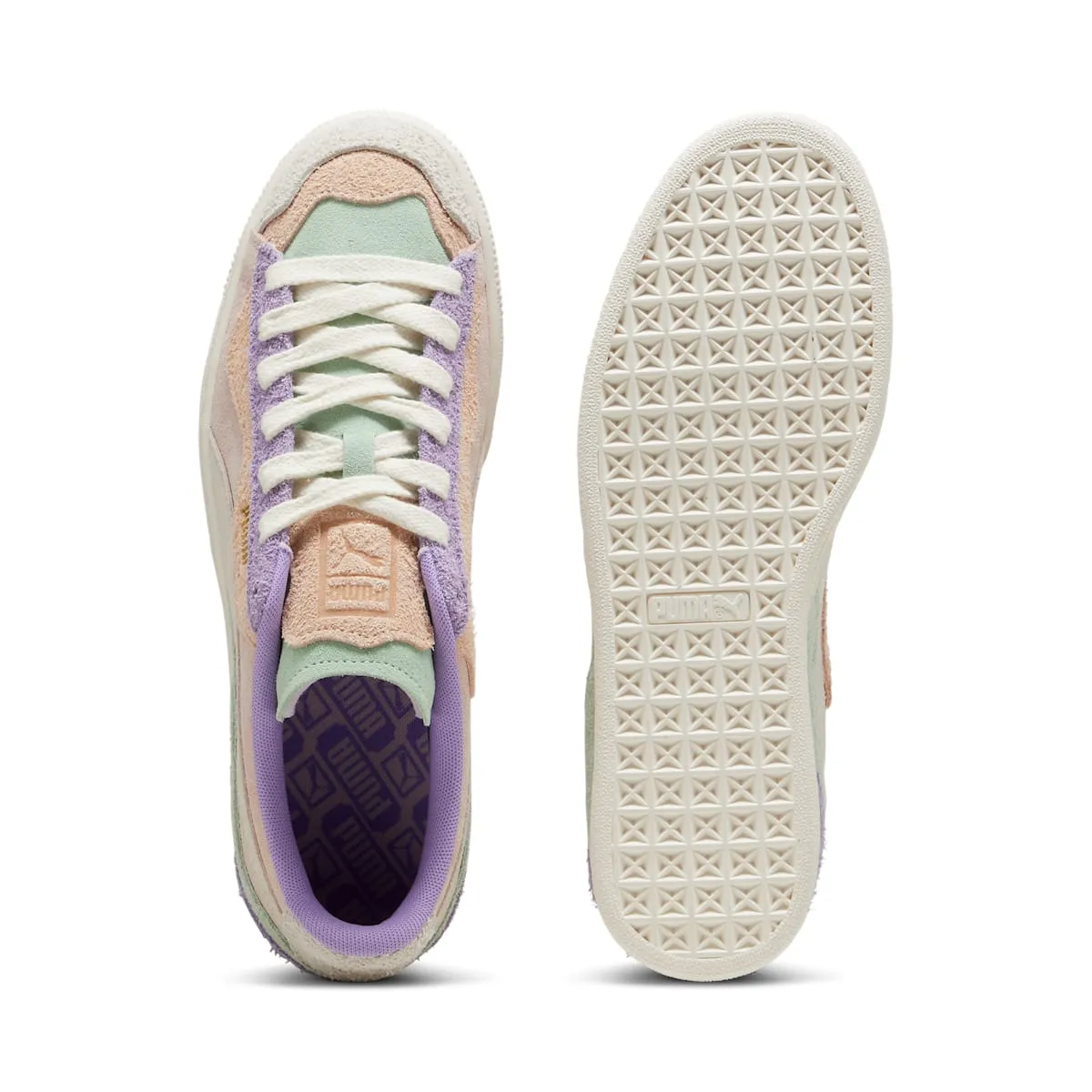 PUMA Suede 'Trippy Fresh Mint Frosted Ivory' 398656-01 sold by KicksCrew product image thumbnail 4