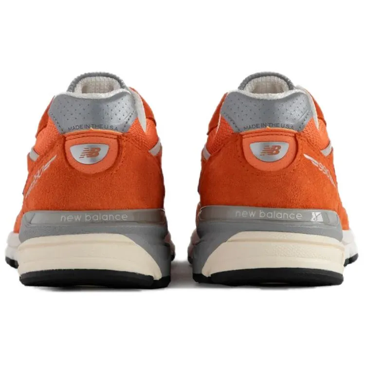 New Balance x Aim Leon Dore 990v4 Orange 'Red Clay' U990OG4 sold by KicksCrew product image thumbnail 5