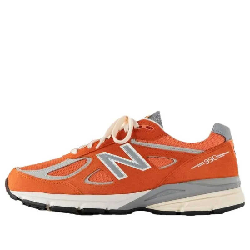 New Balance x Aim Leon Dore 990v4 Orange 'Red Clay' U990OG4 sold by KicksCrew
