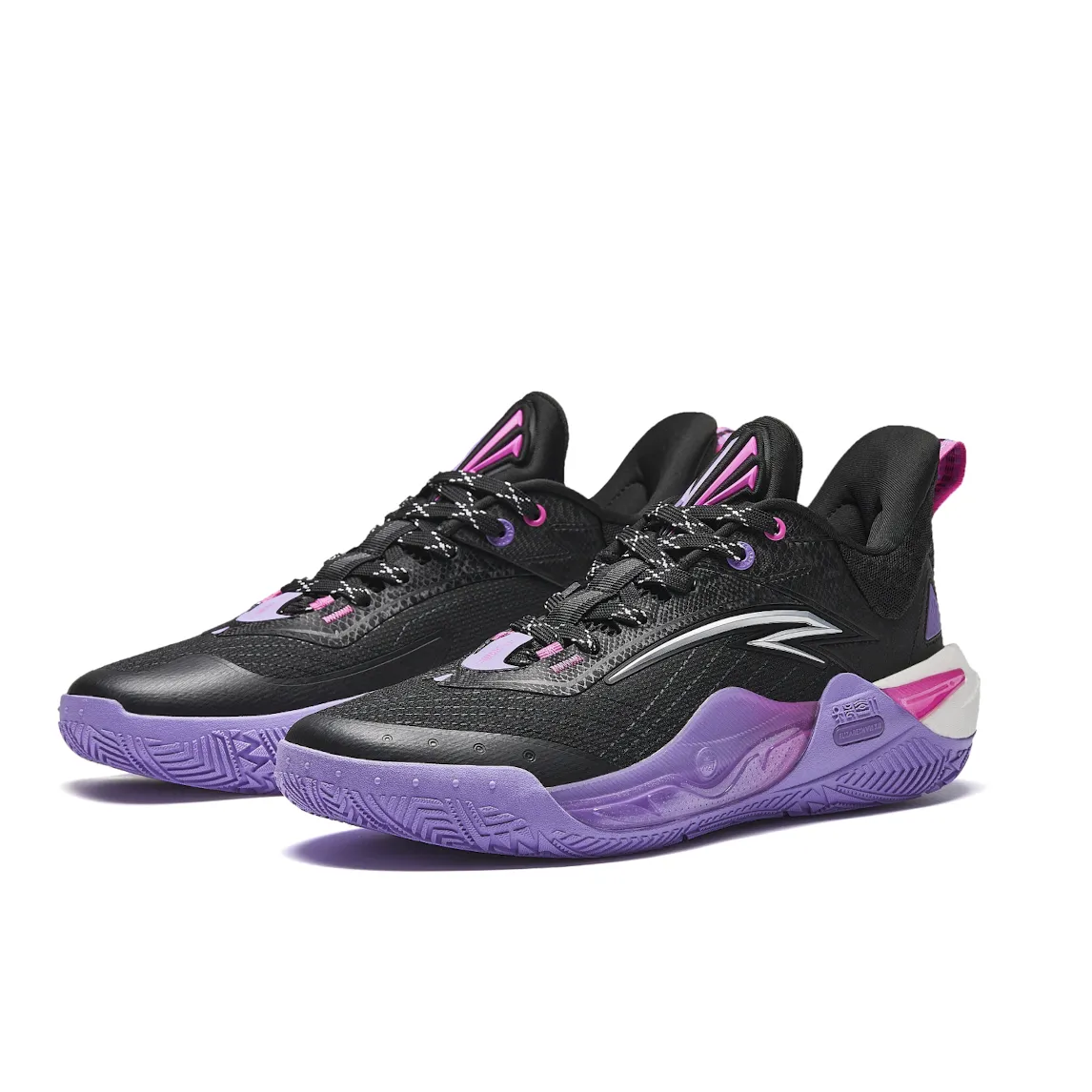 ANTA KAI 1 Speed Low 'Black Purple' 112441114-1 sold by KicksCrew product image thumbnail 3
