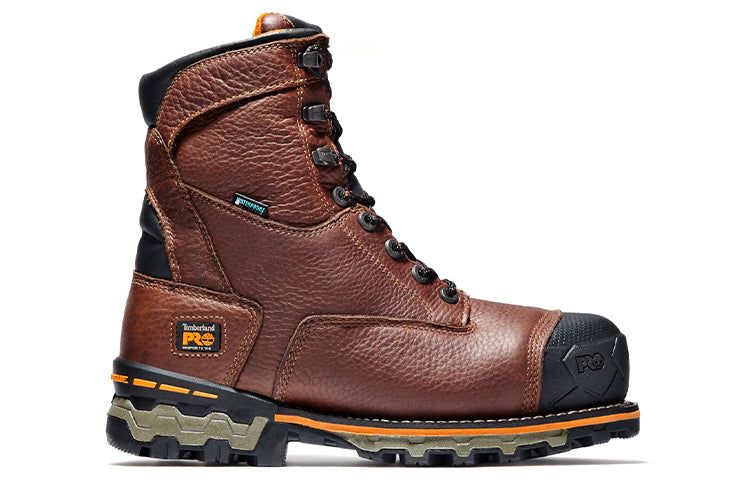 Timberland Pro Boondock 8-Inch Composite Toe Waterproof Work Boots 'Brown' 89628214 sold by KicksCrew product image thumbnail 2