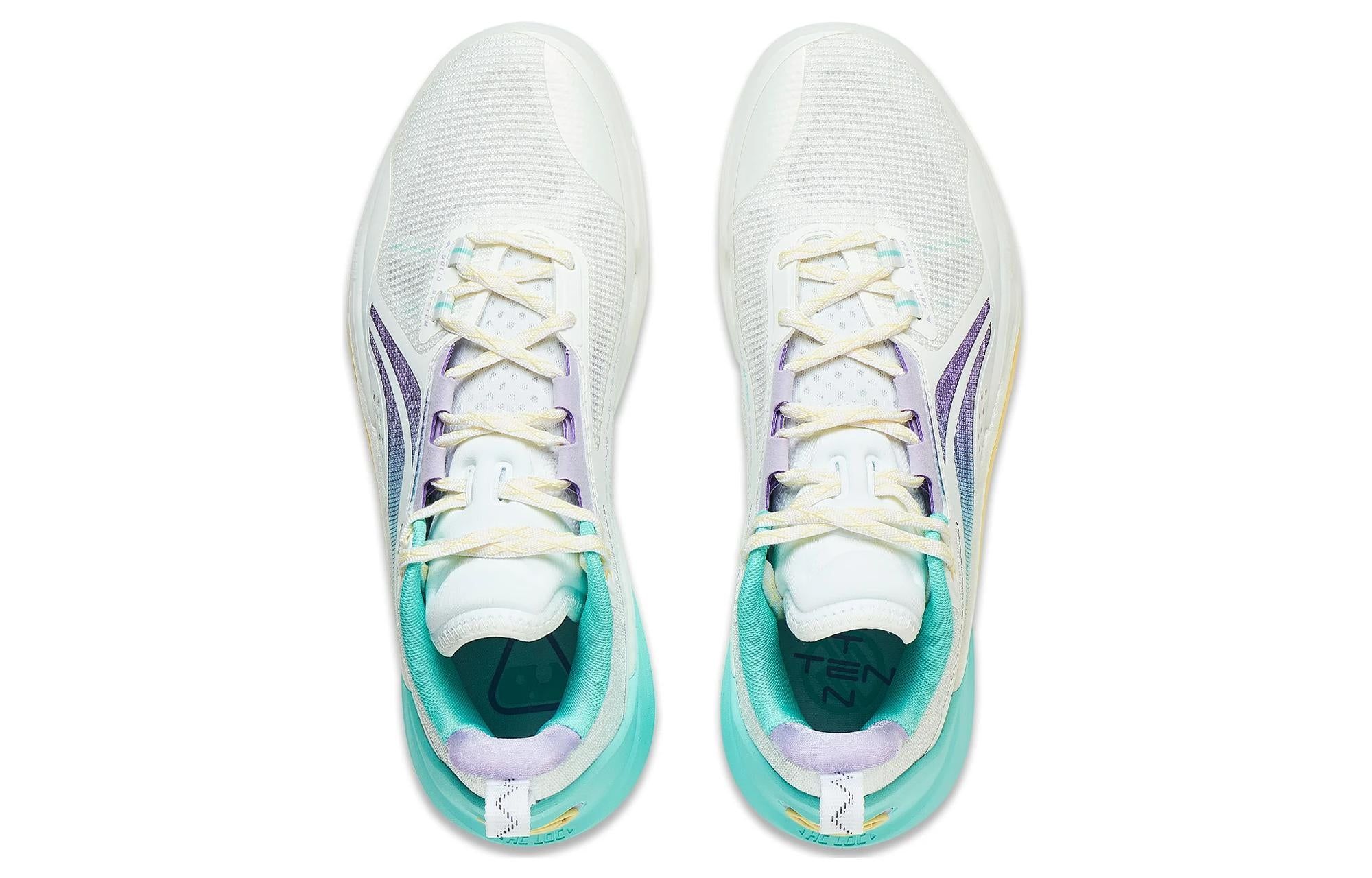 Li-Ning Speed 10 Low 'White Mint Green' ABAT085-8 sold by KicksCrew product image thumbnail 3
