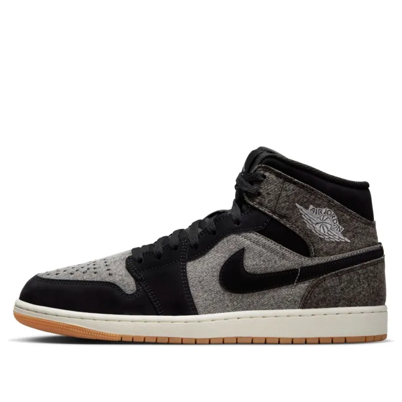 Air Jordan 1 Mid SE 'Black Denim' HJ4363-001 sold by KicksCrew