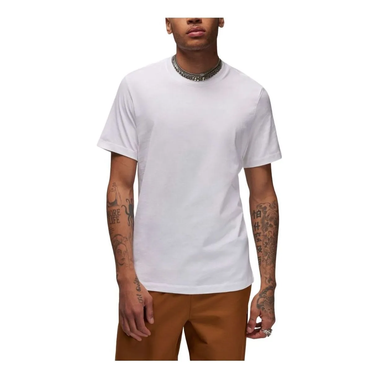 Air Jordan Short Sleeve T-Shirt Asia Sizing 'White' AQ2367-100 sold by KicksCrew