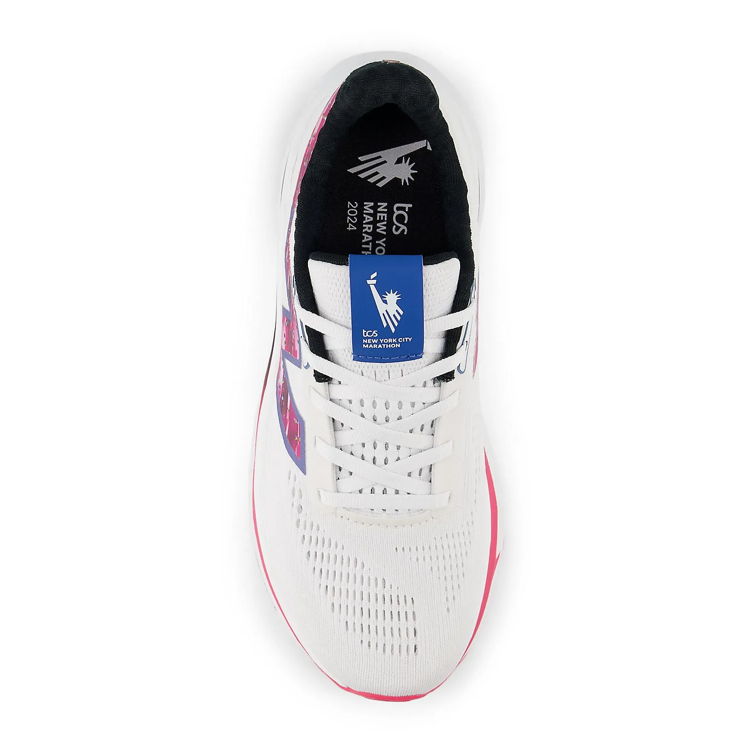 (WMNS) New Balance Fresh Foam X 1080v14 'TCS NYC Marathon White Hi-Pink' W1080Z14 sold by KicksCrew product image thumbnail 4