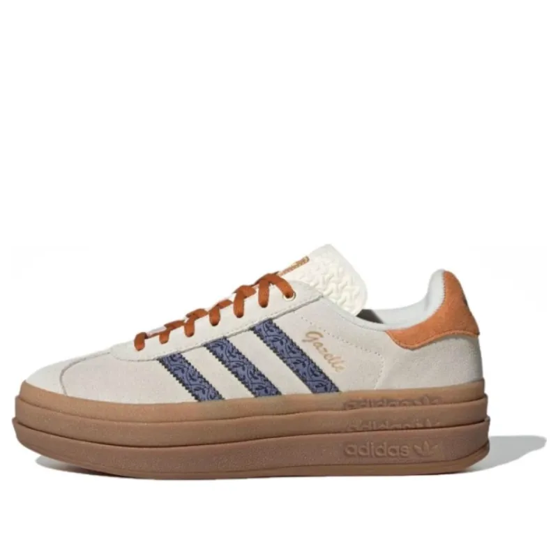 (WMNS) adidas Gazelle Bold 'Beige Brown' JQ0955 sold by KicksCrew