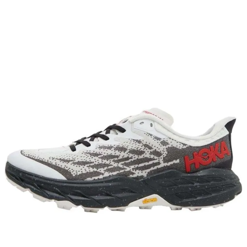 HOKA ONE ONE Speedgoat 5 'Black Red Grey' 1123157-WBLC sold by KicksCrew