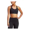 (WMNS) adidas CoreFlow Luxe Studio Medium-Support Bra 'Black' HR3032 sold by KicksCrew