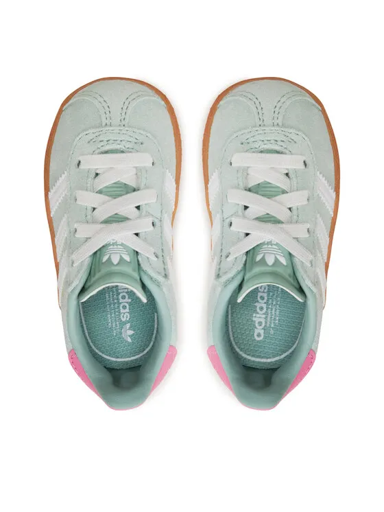 (TD) adidas Gazelle 'Hazy Green White Pink' IH2782 sold by KicksCrew product image thumbnail 2