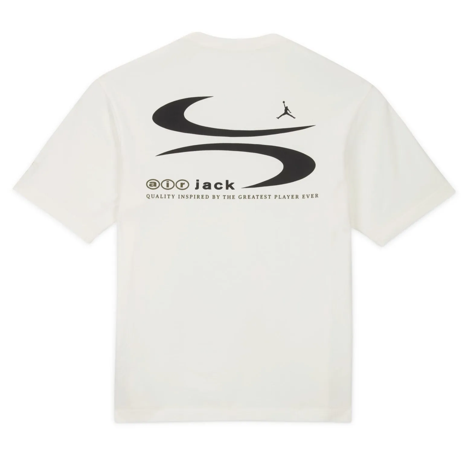 Air Jordan x Travis Scott T-Shirt Asia Sizing 'Sail' DZ5511-133 sold by KicksCrew product image thumbnail 2