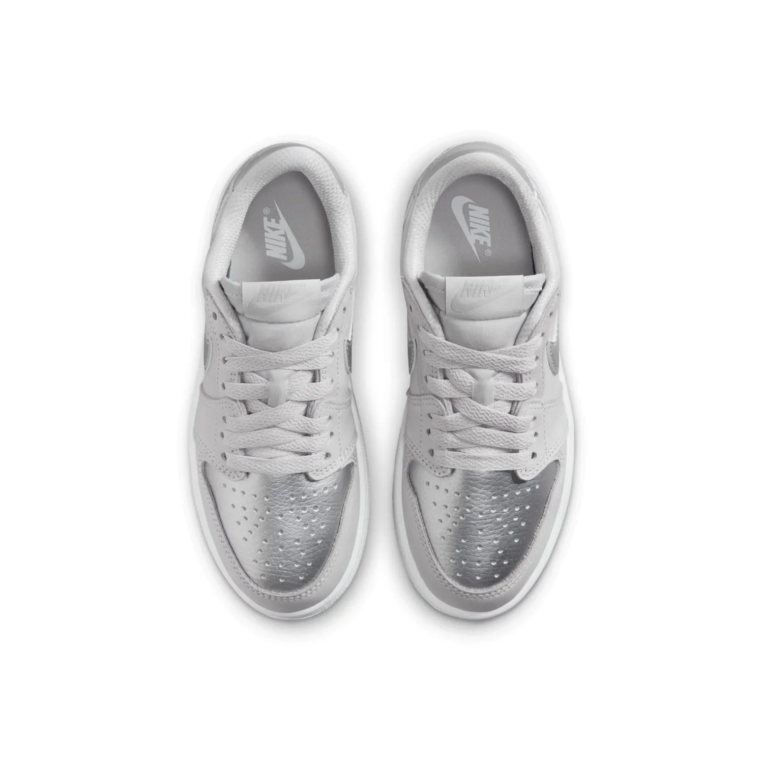 (PS) Air Jordan 1 Low OG 'Metallic Silver' FQ5436-002 sold by KicksCrew product image thumbnail 4
