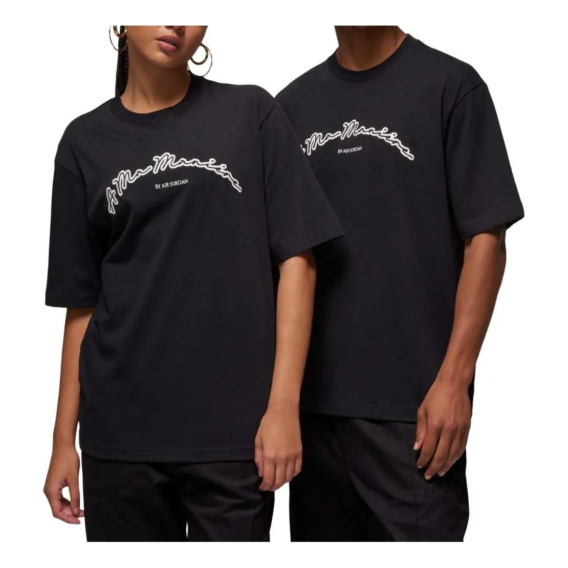 Air Jordan x A Ma Maniere Logo T-Shirt 'Black' FN0609-010 sold by KicksCrew