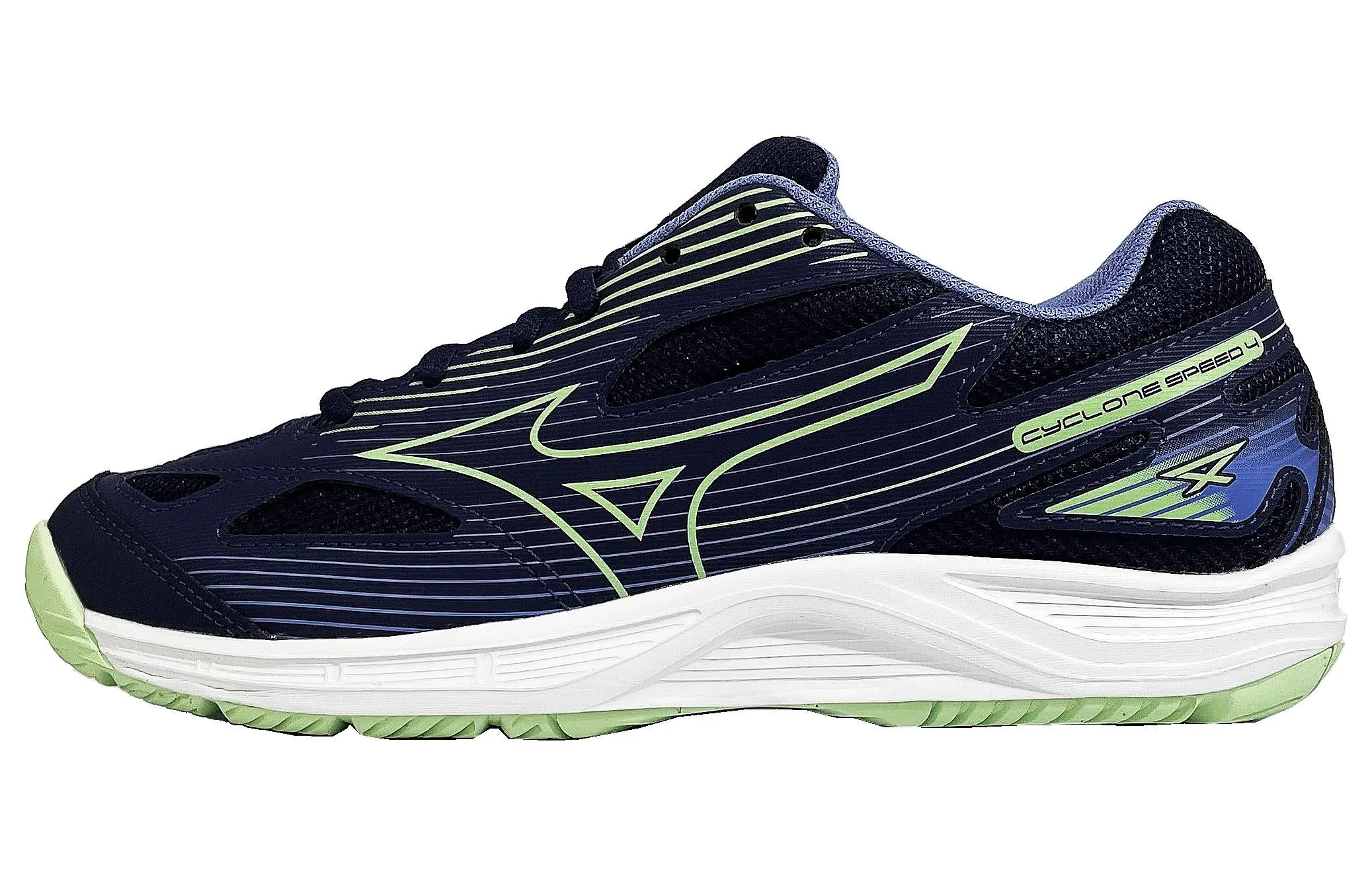 Mizuno Cyclone Speed 4 'Purple Green' V1GA238011 sold by KicksCrew product image thumbnail 2