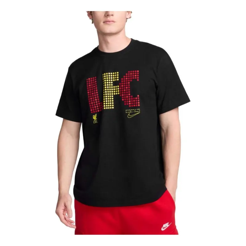 Nike Liverpool FC Football T-shirt 'Black' FV8921-010 sold by KicksCrew