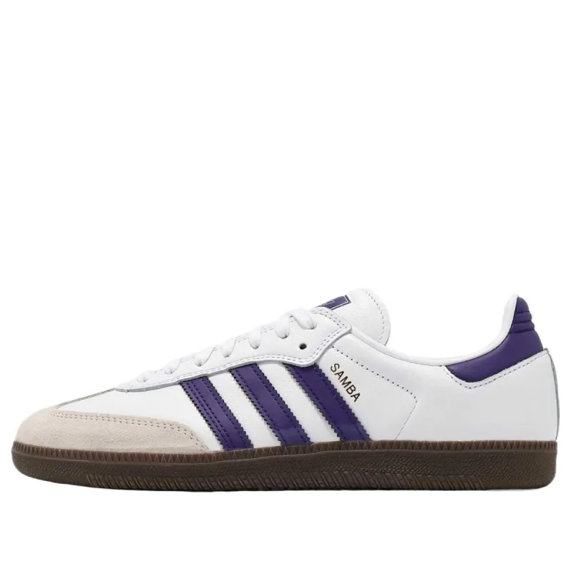 adidas Samba ADV 'Cloud White Collegiate Purple Gold Metallic' IE6613 sold by KicksCrew