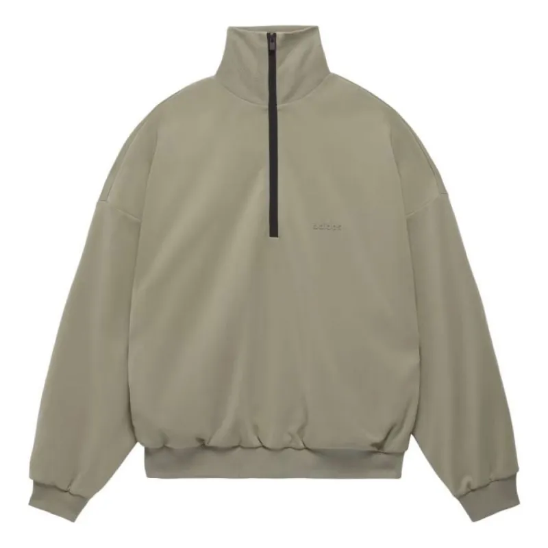 adidas Fear of God Athletics 1/2-Zip Track Top 'Clay' IM6071 sold by KicksCrew