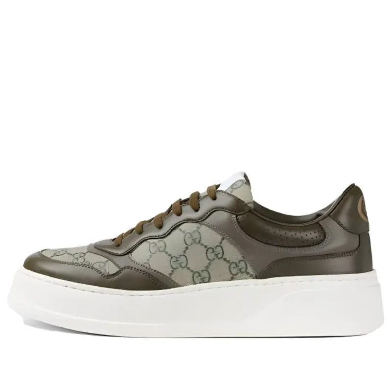 Gucci GG Supreme Sneaker 'Beige Green' 669582-UPGA0-3350 sold by KicksCrew
