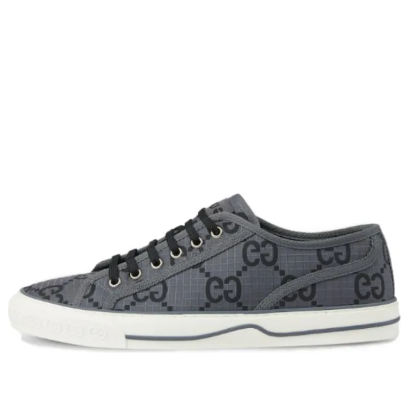 Gucci Tennis 1977 'GG Monogram Grey Black' 771461-FACTD-1144 sold by KicksCrew