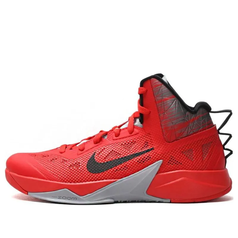 Nike Zoom Hyperfuse 2013 'Red Black White' 615896-600 sold by KicksCrew