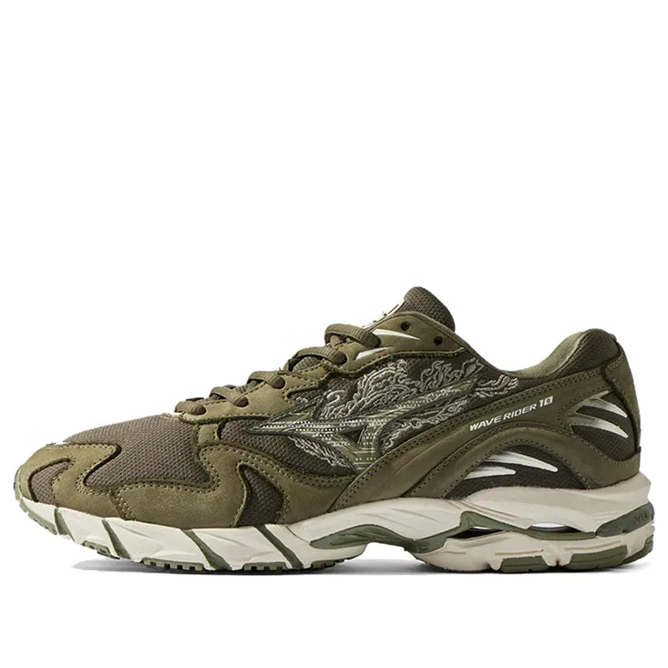 Mizuno x Maharishi Wave Rider 10 '97 'Fire Phoenix' D1GD222501 sold by KicksCrew