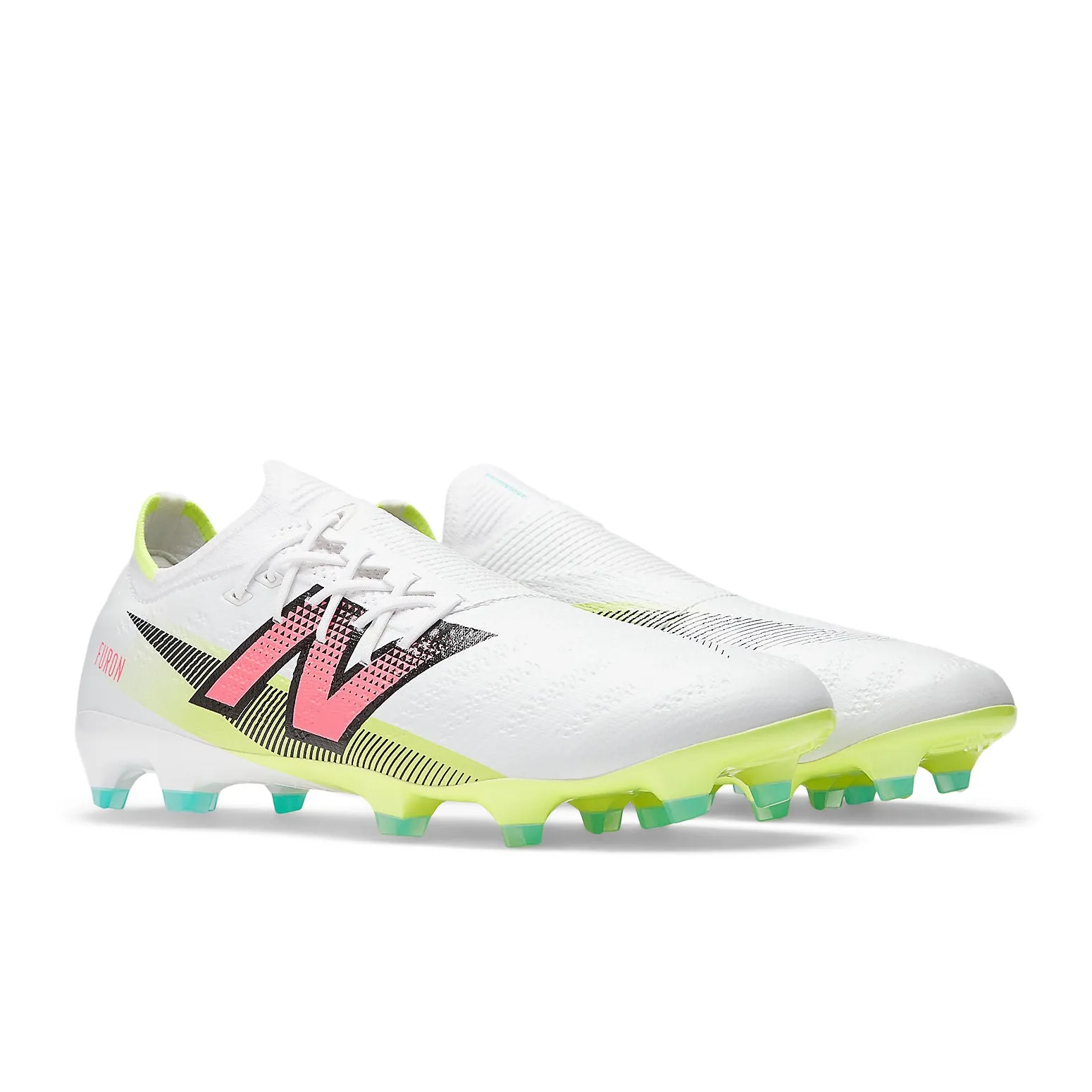 New Balance Furon V7+ Pro FG 'White Neon Pink' SF1FH75 sold by KicksCrew product image thumbnail 3