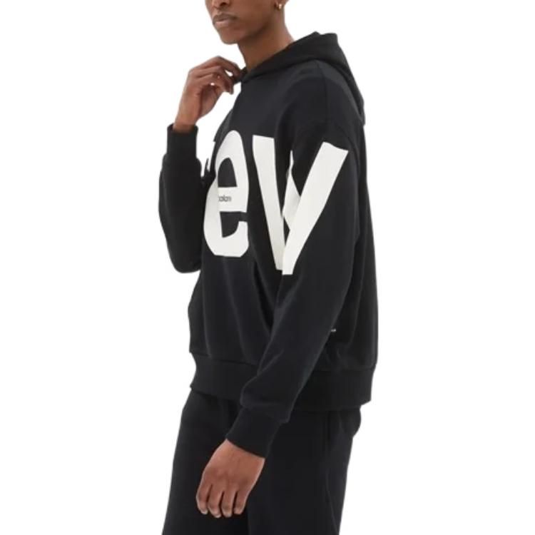 New Balance Athletics Unisex Out of Bounds Oversized Sweat Pullover Hoodie 'Black' UT23504-BK sold by KicksCrew product image thumbnail 4