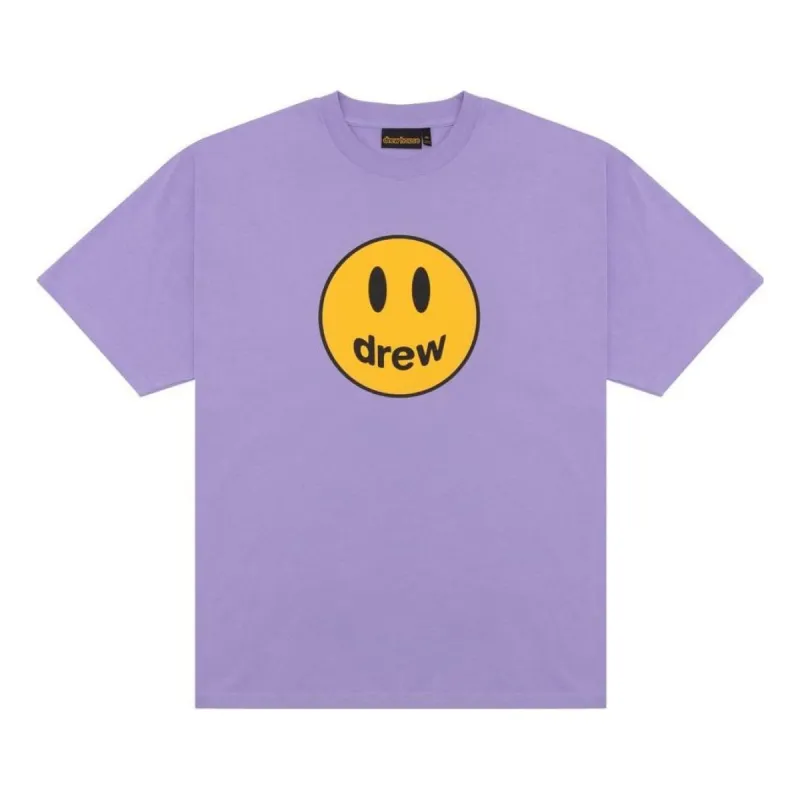 Drew House MASCOT T-shirt 'Purple' DW-FW23-002 sold by KicksCrew