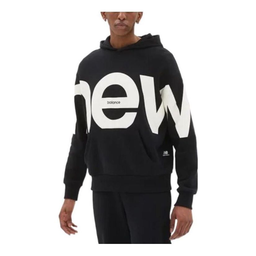 New Balance Athletics Unisex Out of Bounds Oversized Sweat Pullover Hoodie 'Black' UT23504-BK sold by KicksCrew