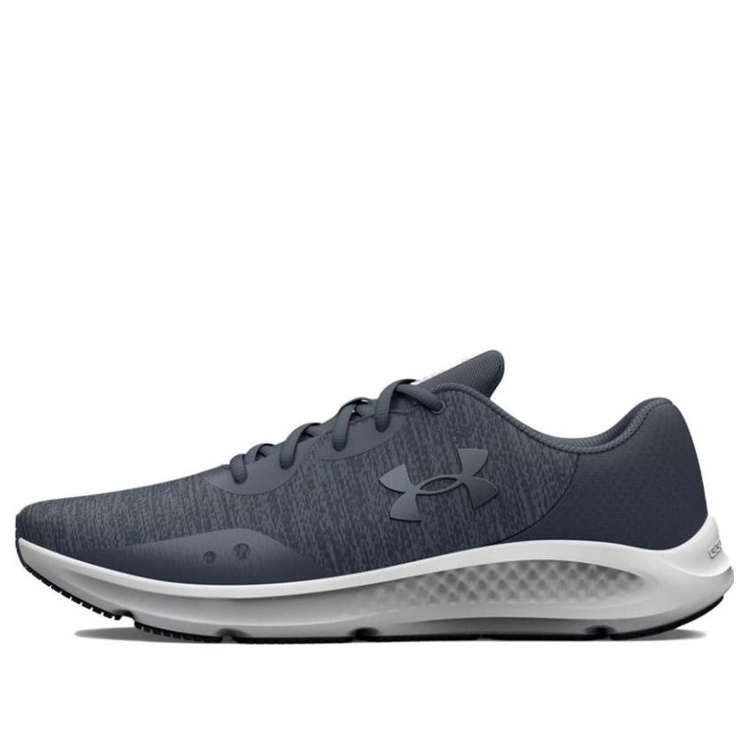 (WMNS) Under Armour Charged Pursuit 3 Twist 'Grey White' 3026692-400 sold by KicksCrew
