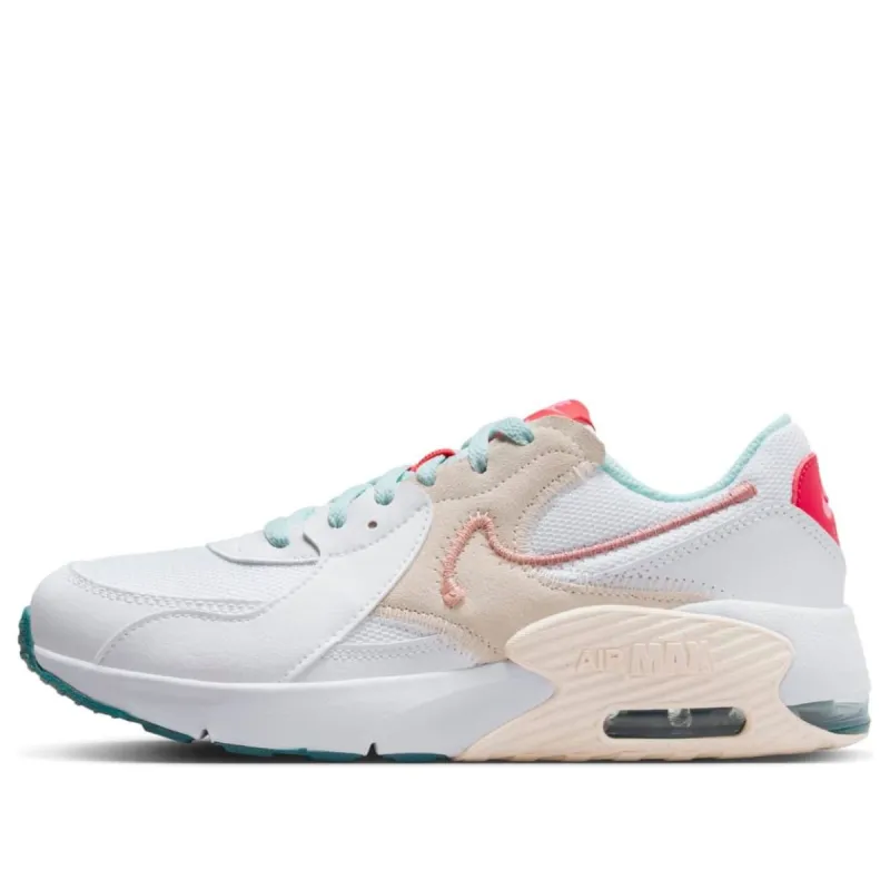 (GS) Nike Air Max Excee 'White Red Guava Ice' FB3058-102 sold by KicksCrew