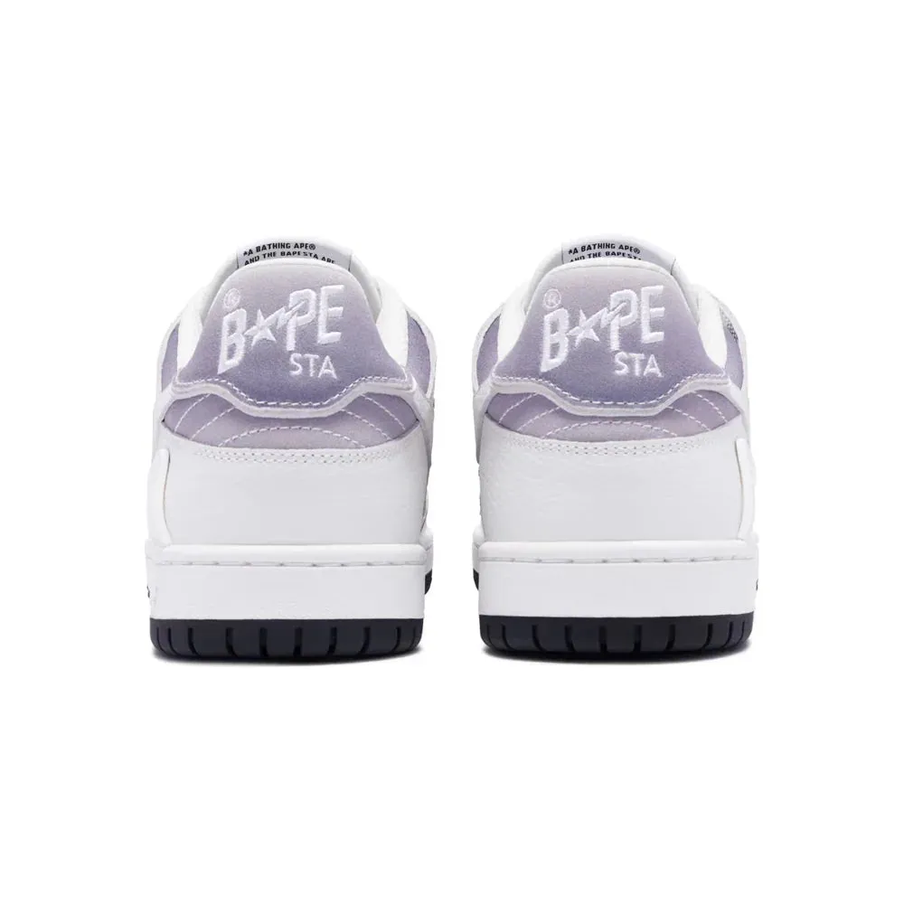 (WMNS) A Bathing Ape SK8 Sta #4 'White Purple' 0ZXSHW291058LWHE sold by KicksCrew product image thumbnail 3