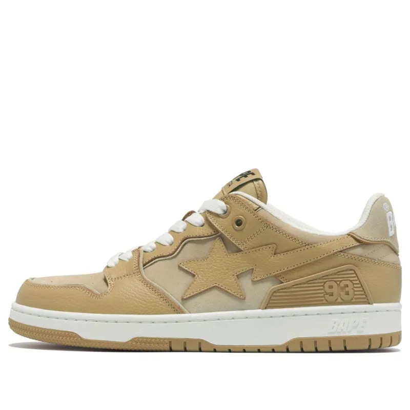 A Bathing Ape SK8 Sta #4 'Beige' 0ZXSHM191058LBGX sold by KicksCrew