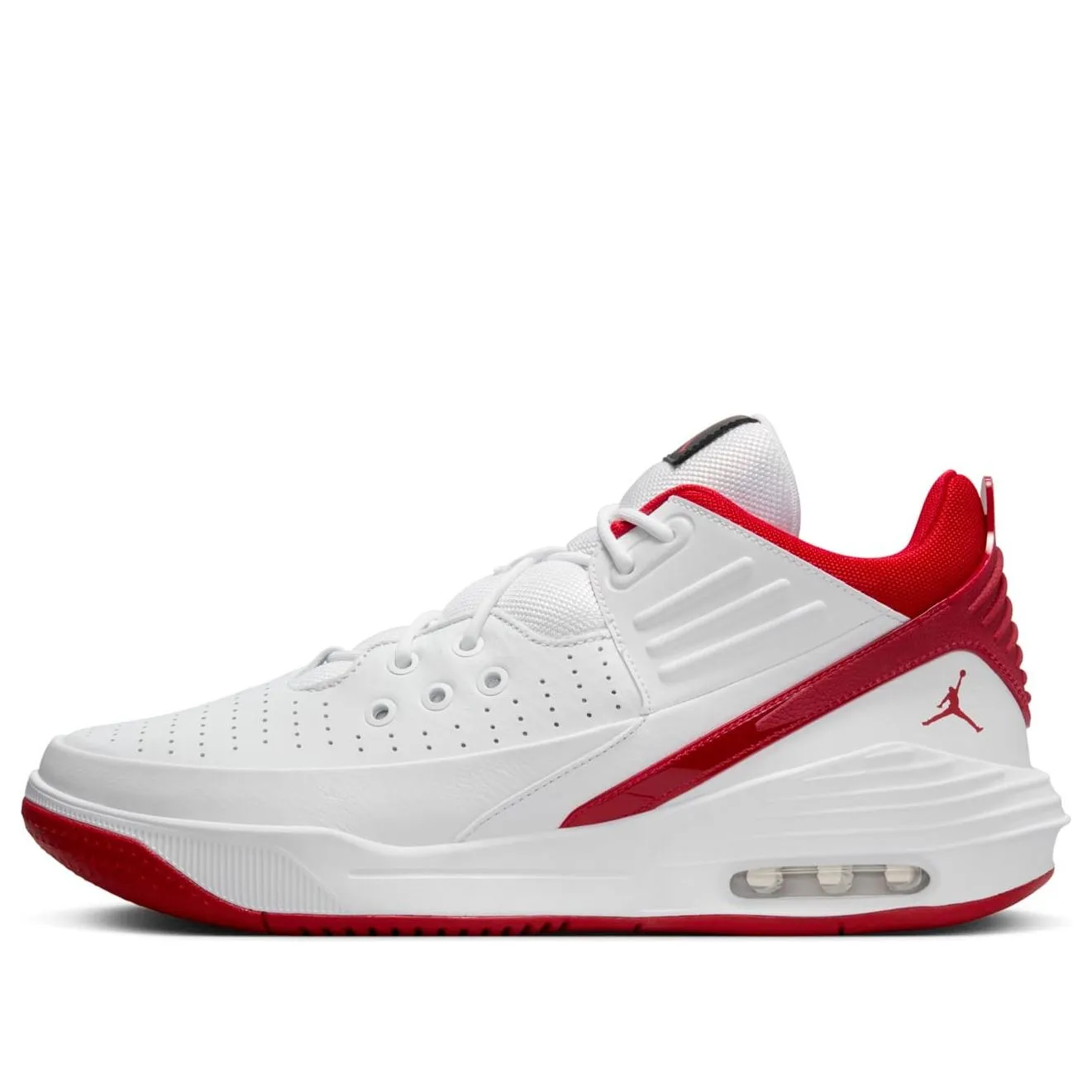 Air Jordan Max Aura 5 'White Gym Red' DZ4353-106 sold by KicksCrew