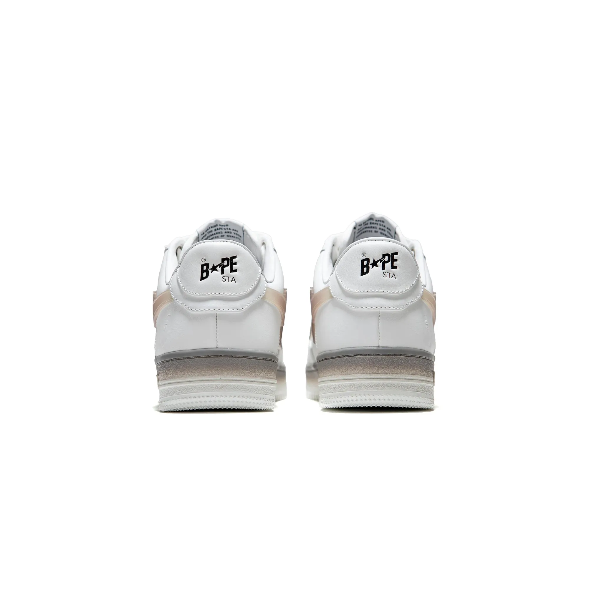 (WMNS) A Bathing Ape Bape Sta #5 'White Tan' 001FWJ802054IWHT sold by KicksCrew product image thumbnail 3