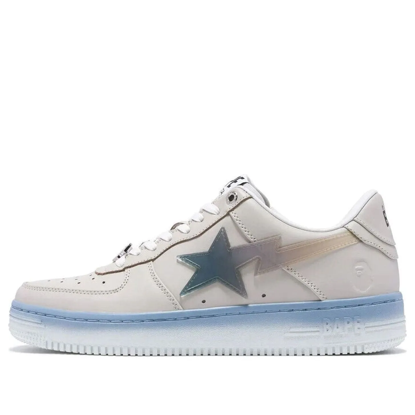 A Bathing Ape Bape Sta #5 'Beige Blue' 001FWJ801054IBEI sold by KicksCrew