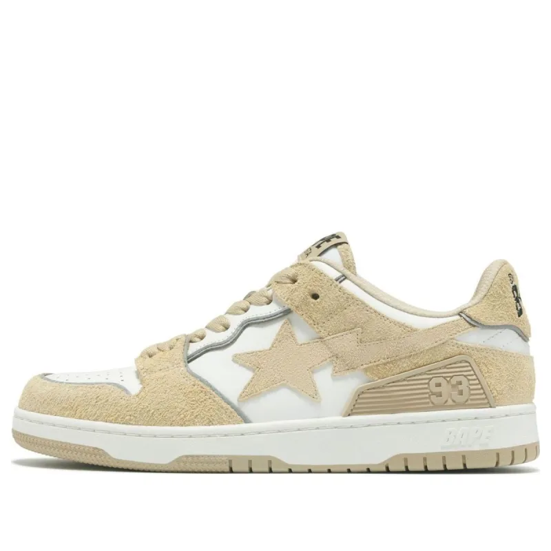 A Bathing Ape SK8 Sta #5 'Beige White' 0ZXSHW291057LBGA sold by KicksCrew