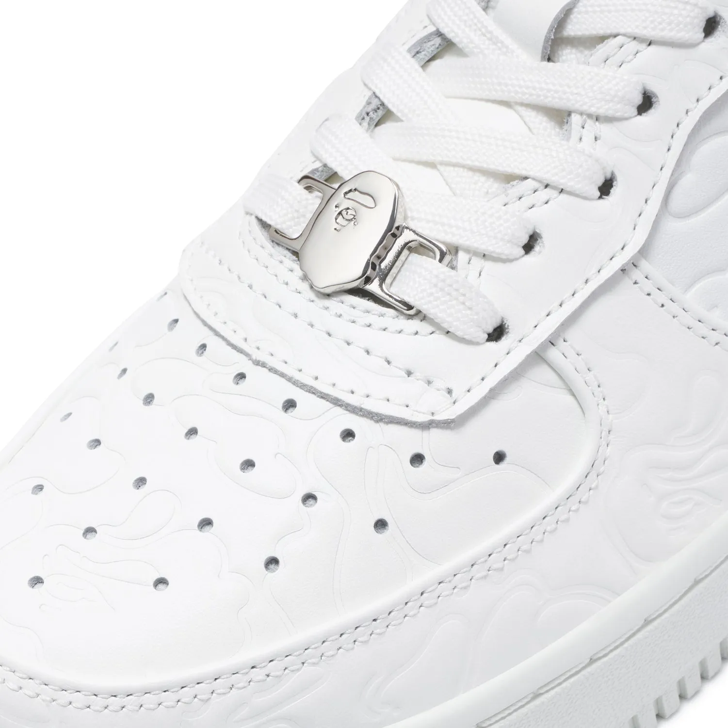 (WMNS) A Bathing Ape Bape Sta #3 'White Silver' 0ZXSHW291052LWHE sold by KicksCrew product image thumbnail 4