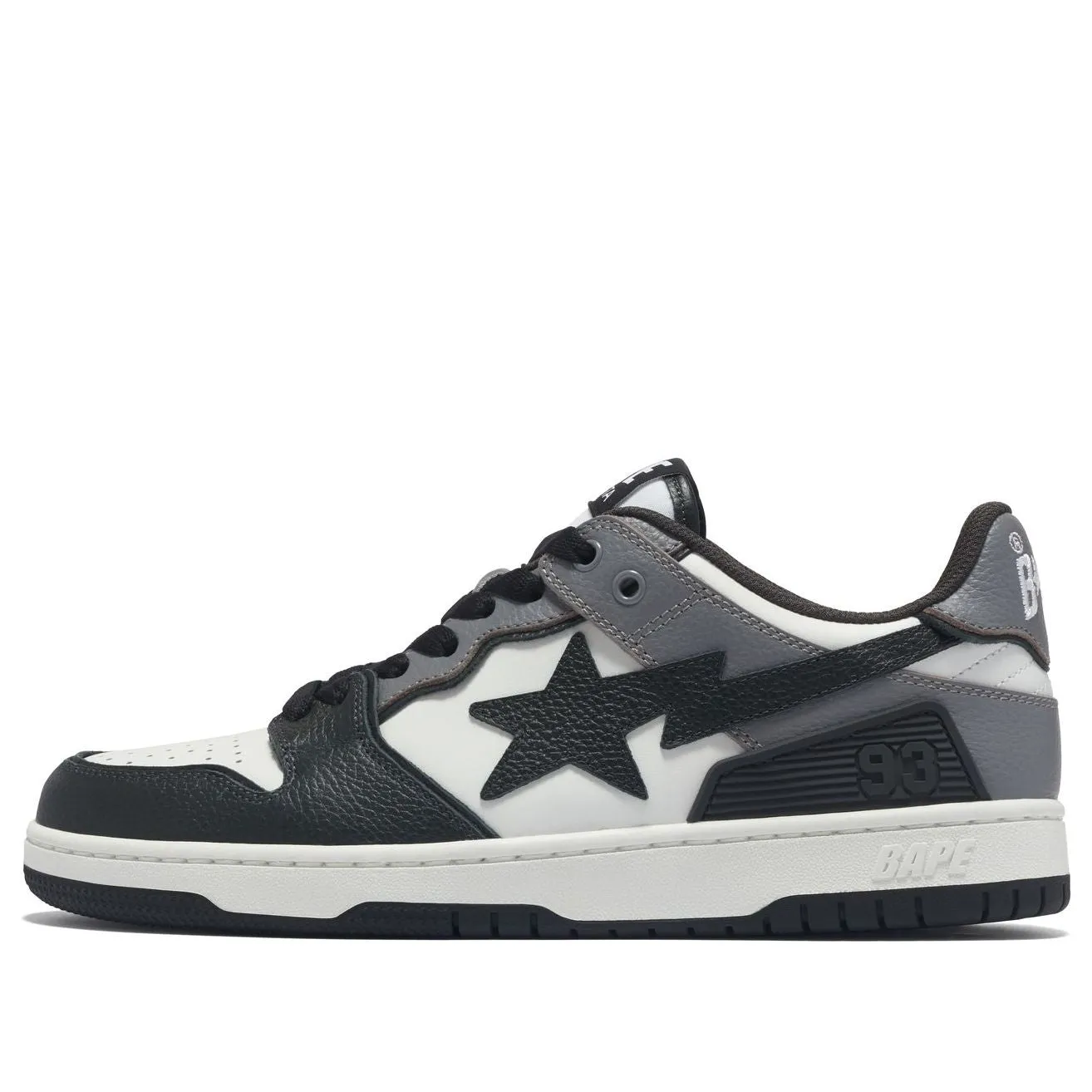 A Bathing Ape SK8 Sta #5 'Black Grey' 0ZXSHM191059LBKZ sold by KicksCrew