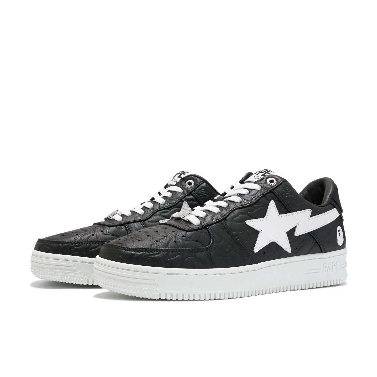 A Bathing Ape Bape Sta #3 'Black White' 0ZXSHM191052LBKA sold by KicksCrew product image thumbnail 2