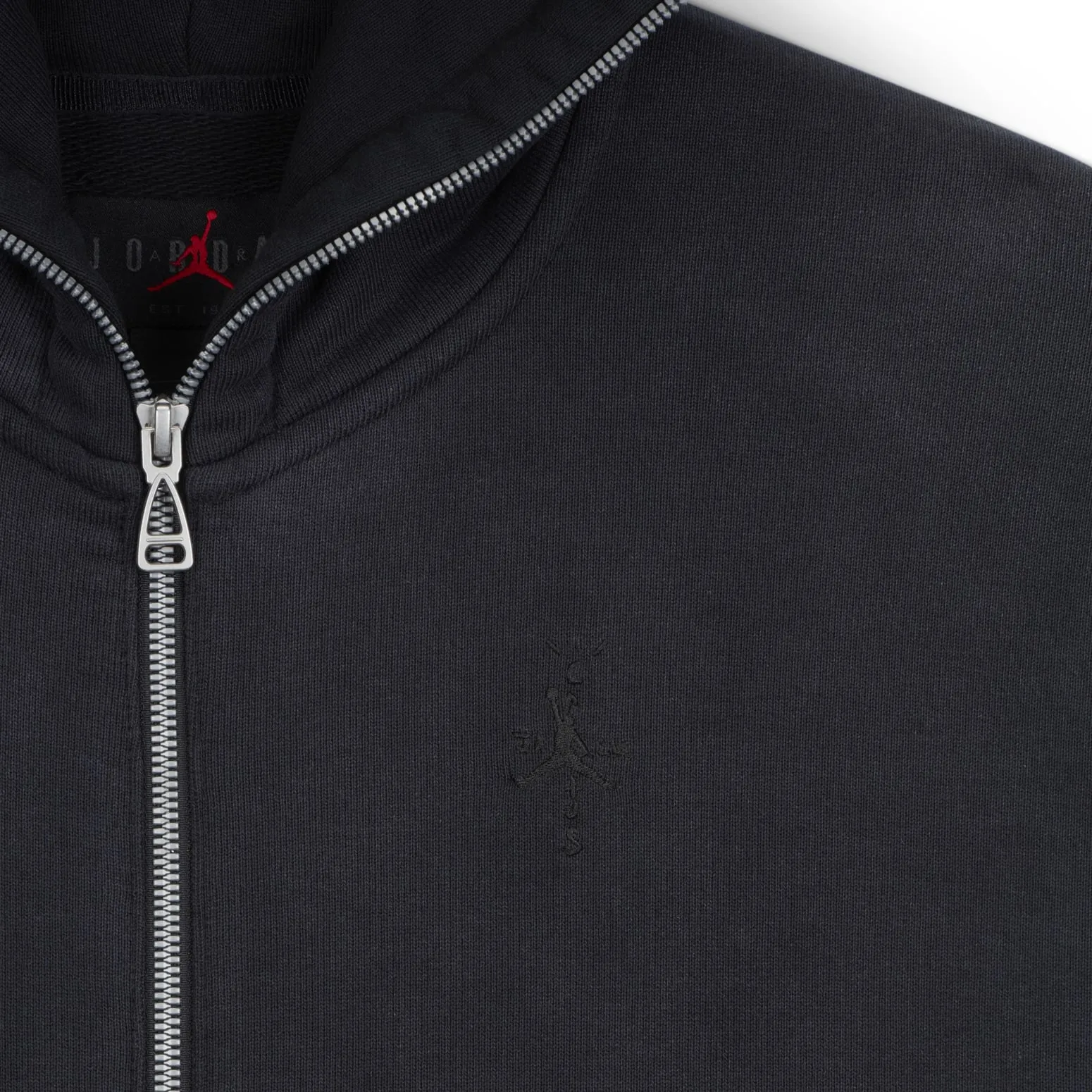 Air Jordan x Travis Scott Full Zip Hoodie Asia Sizing 'Black' DZ5501-010 sold by KicksCrew product image thumbnail 3