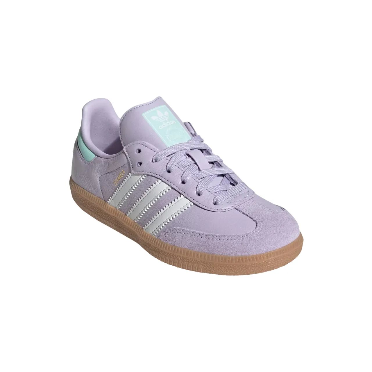 (PS) adidas Samba OG 'Silver Dawn Aqua' IE8847 sold by KicksCrew product image thumbnail 3