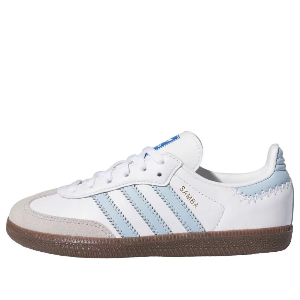 (PS) adidas Samba OG 'Cloud White Sky Blue' JI2010 sold by KicksCrew