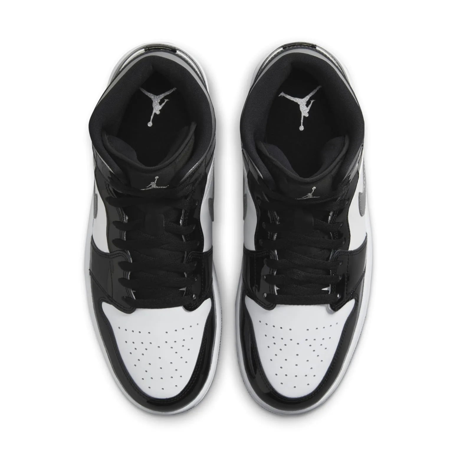 Air Jordan 1 Mid 'Black Patent' HV0789-010 sold by KicksCrew product image thumbnail 4