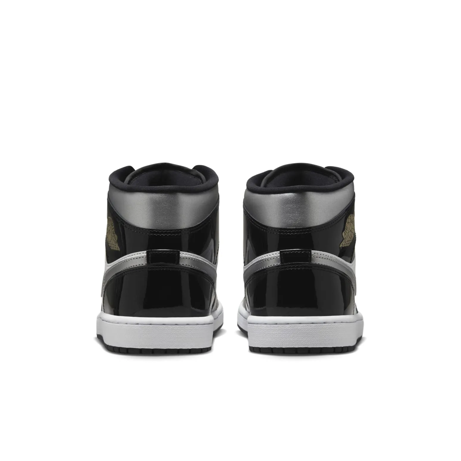 Air Jordan 1 Mid 'Black Patent' HV0789-010 sold by KicksCrew product image thumbnail 5