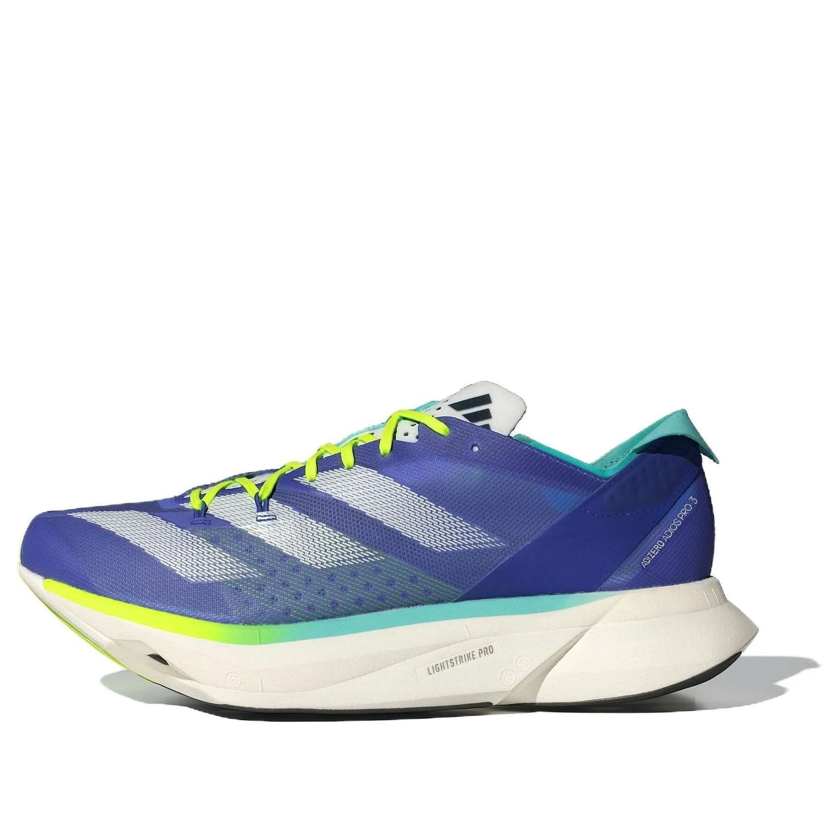 adidas Adizero Adios Pro 3 'Cobalt Blue Lucid Lemon' ID3635 sold by KicksCrew