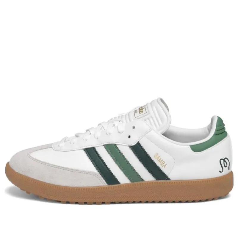 adidas x Malbon Golf Samba Golf 'White Preloved Green' JR2539 sold by KicksCrew